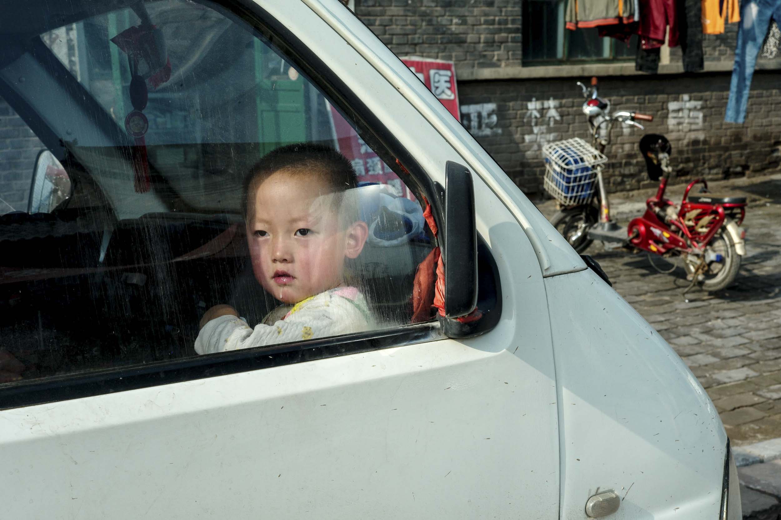 A street scene from Pingyao, 2011
