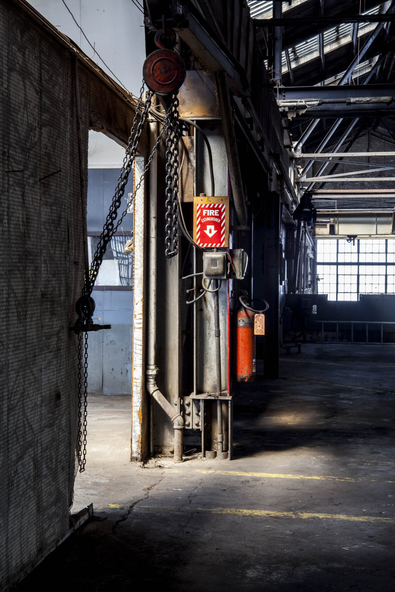 An empty workshop