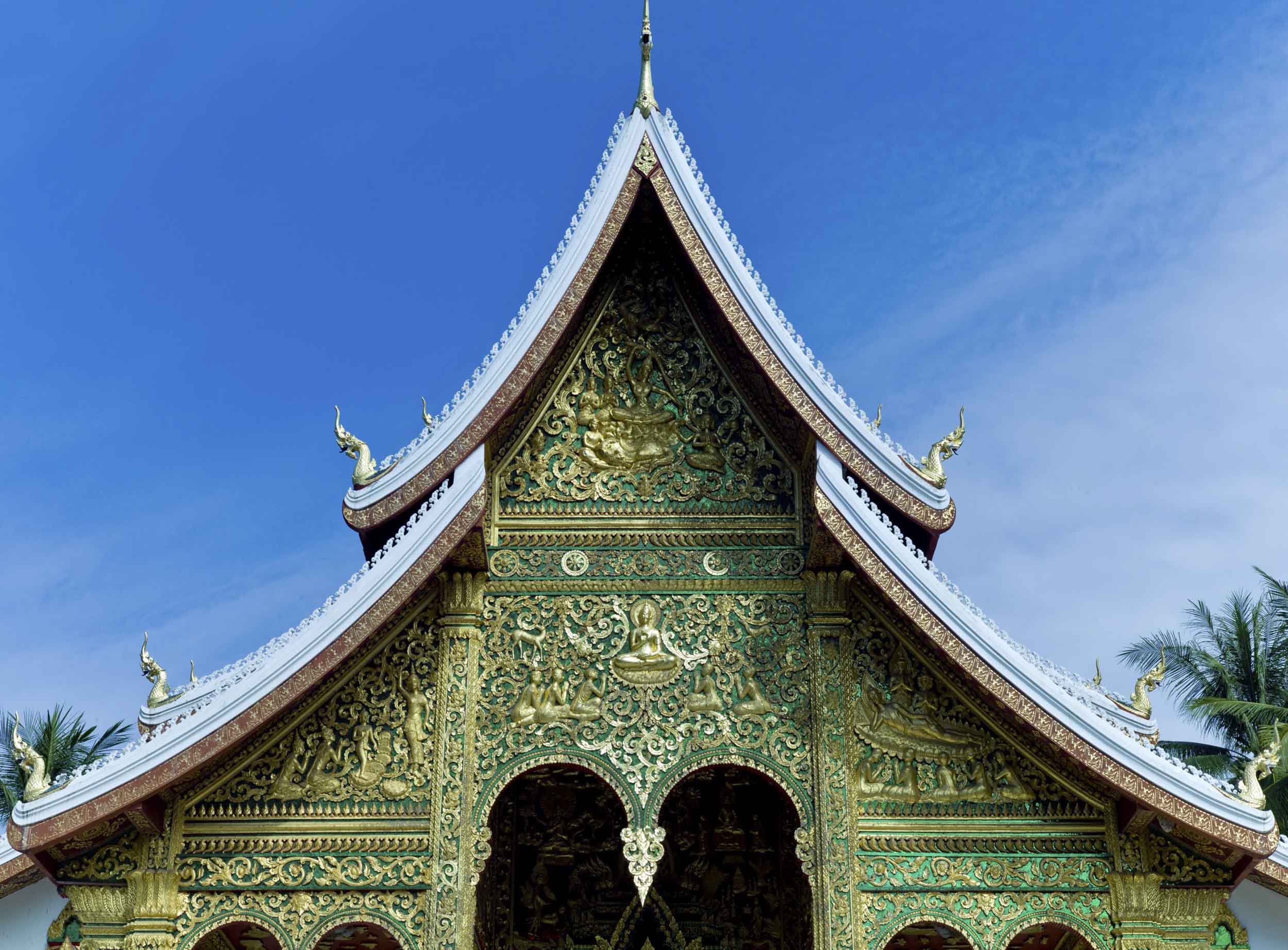 Luang Prabang’s Royal Palace Museum, set in a former palace, was built in 1904 as the residence for King Sisavangvong and his family, 2011