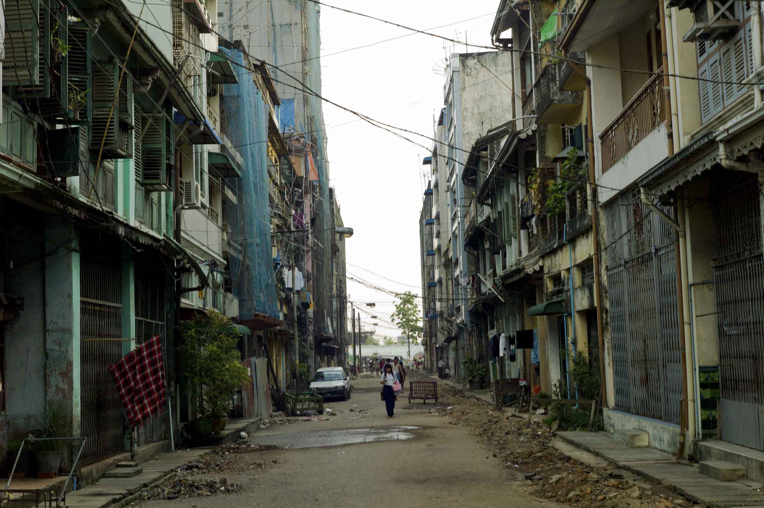 Central Yangon, 2012