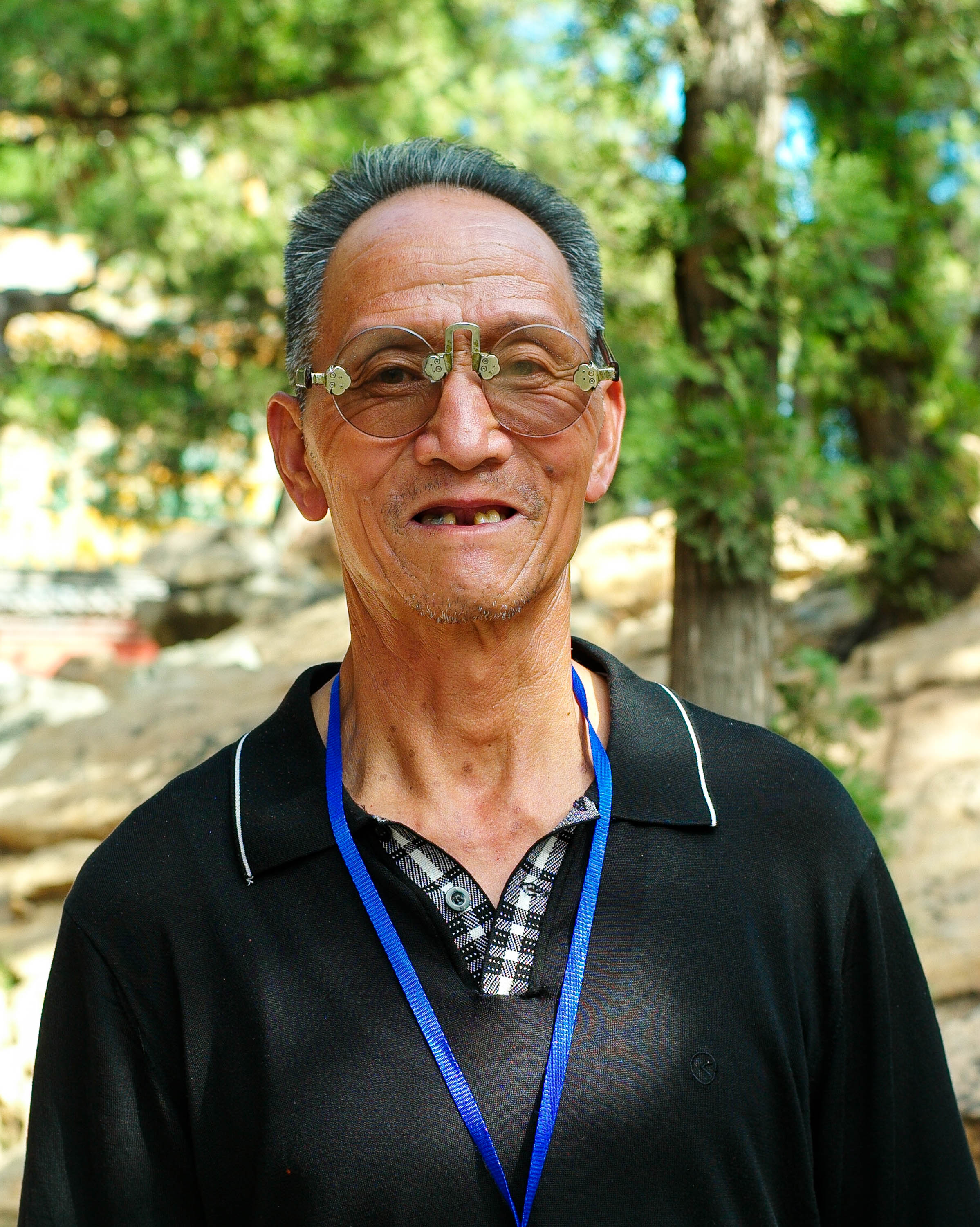 A visitor at Beijing’s Summer Palace. Beijing, China, 2011