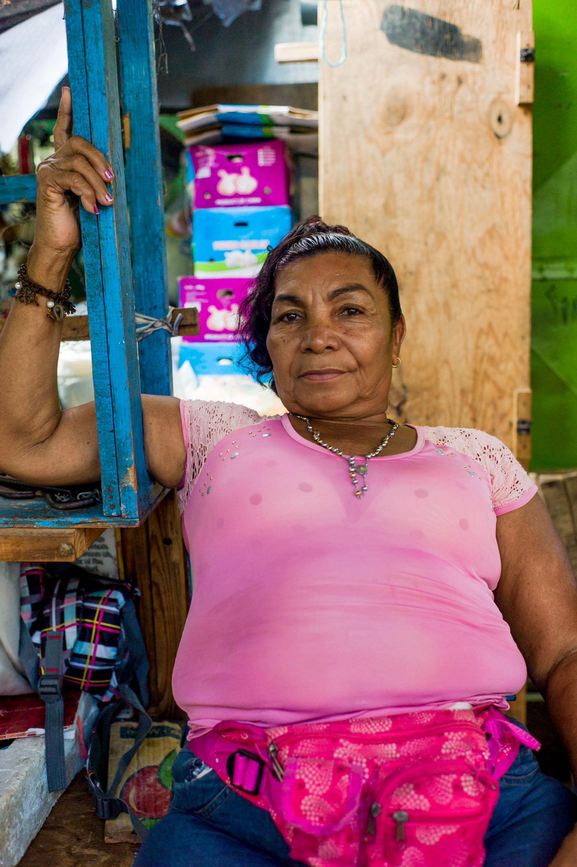 Maria Arias, Vendor, Santa Marta, Colombia, 2014